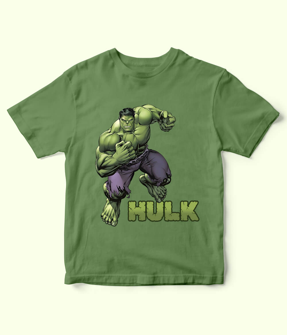 Kids Hulk Knorr Green T-Shirt