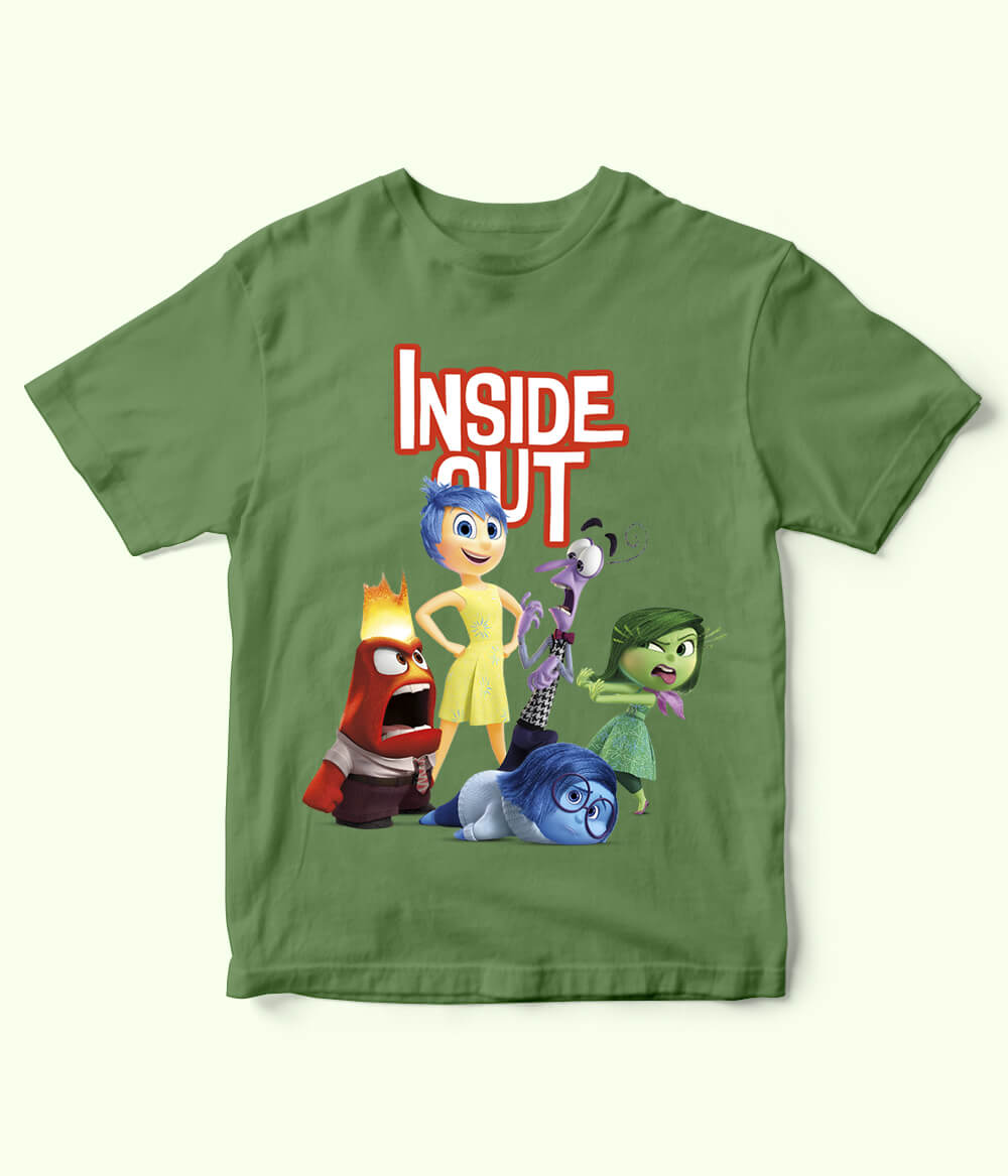 Kids Inside Out Knorr Green T-Shirt