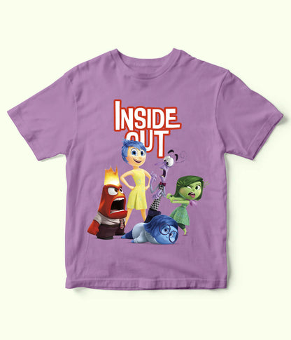 Kids Inside Out Purple T-Shirt