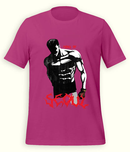 Light Purple King of SEOUL Lookism T-Shirt