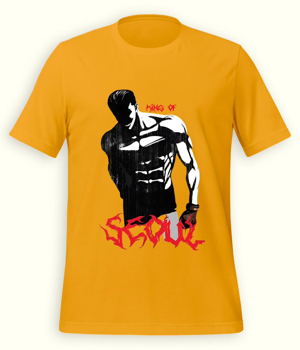 Mustard King of SEOUL Lookism T-Shirt