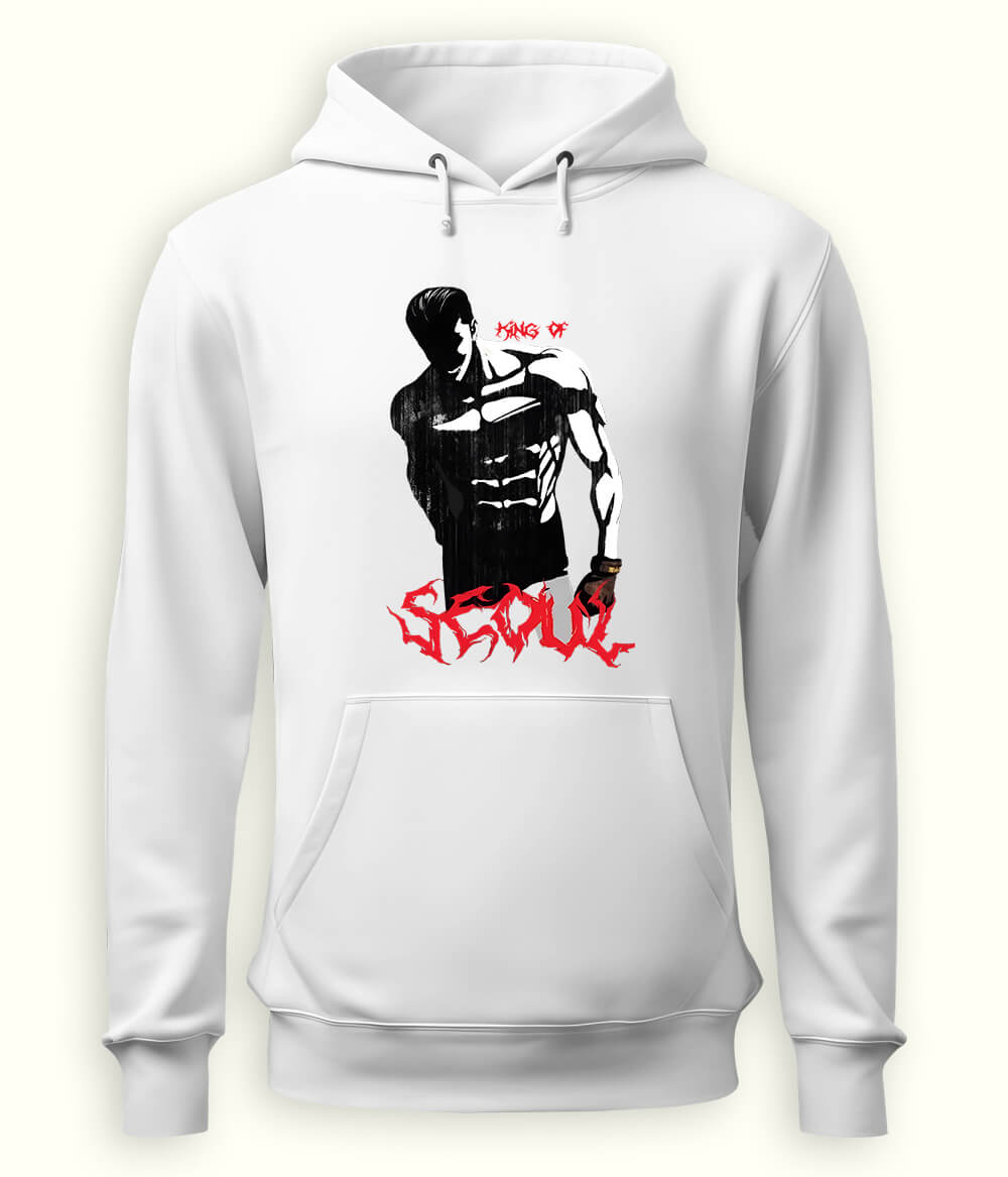 White King of SEOUL Lookism Hoodie