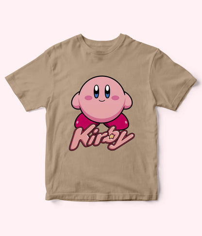 Kirby Beige Shirt for Girls