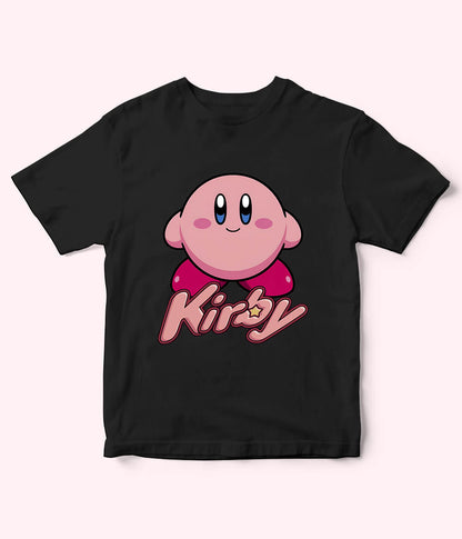 Kirby Black Shirt for Girls