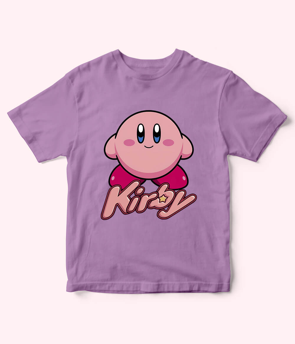 Kirby Purple Shirt for Girls