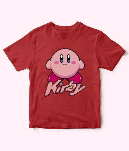Kirby Red Shirt for Girls