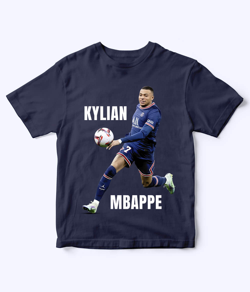 Kylian Mbappé France Kids Football T-Shirt