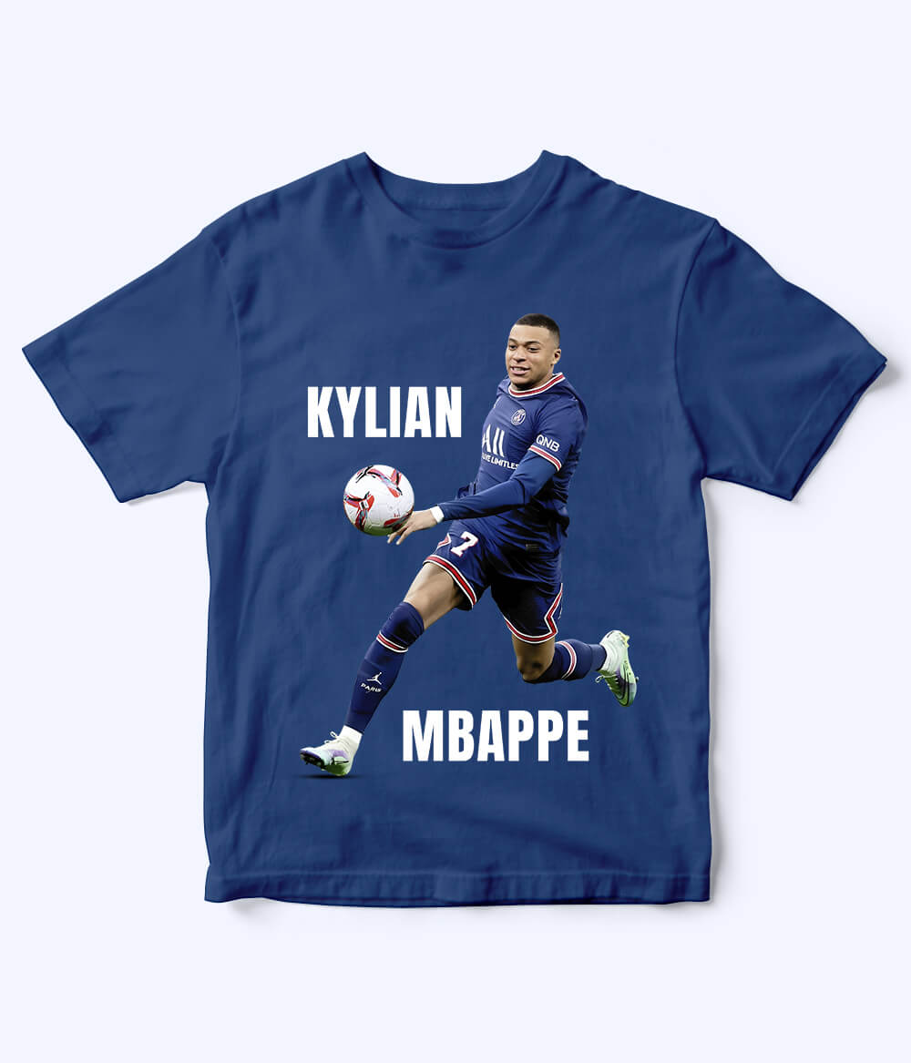 Kylian Mbappé France Kids Football T-Shirt