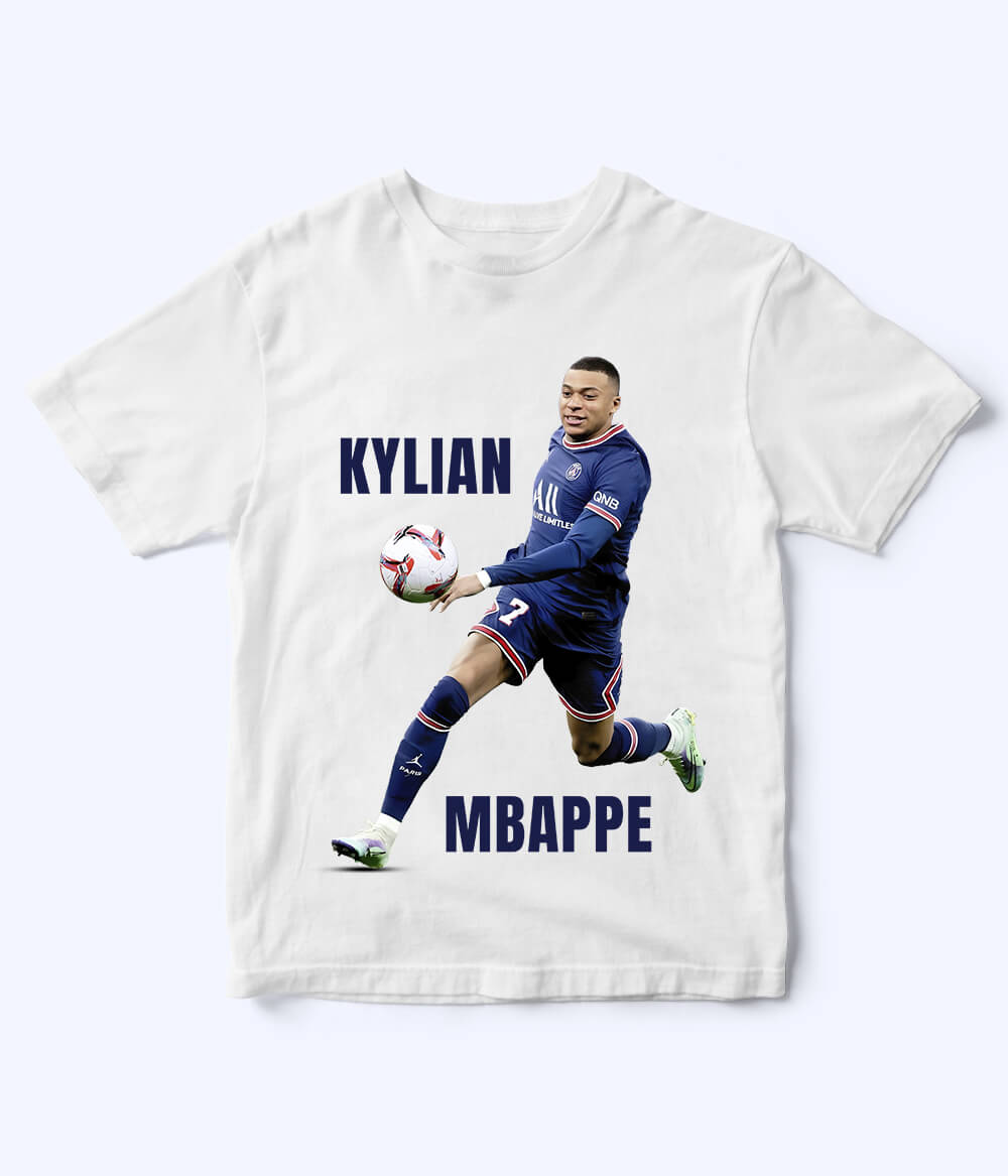 Kylian Mbappé France Kids Football T-Shirt