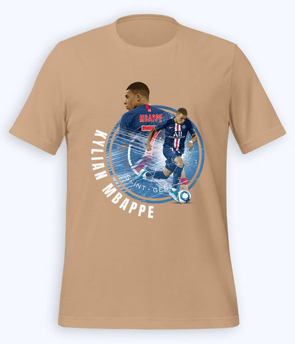 Kylian Mbappé French Star Football T-Shirt