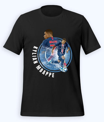 Kylian Mbappé French Star Football T-Shirt