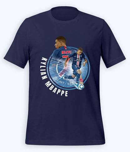 Kylian Mbappé French Star Football T-Shirt
