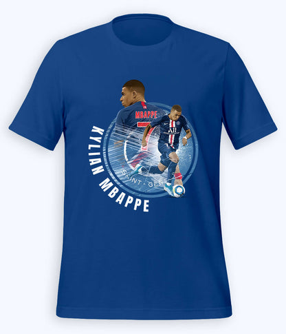Kylian Mbappé French Star Football T-Shirt