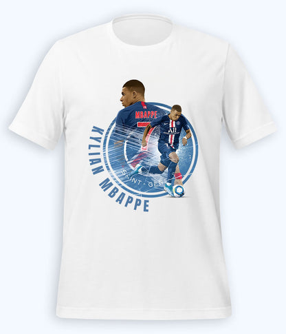 Kylian Mbappé French Star Football T-Shirt