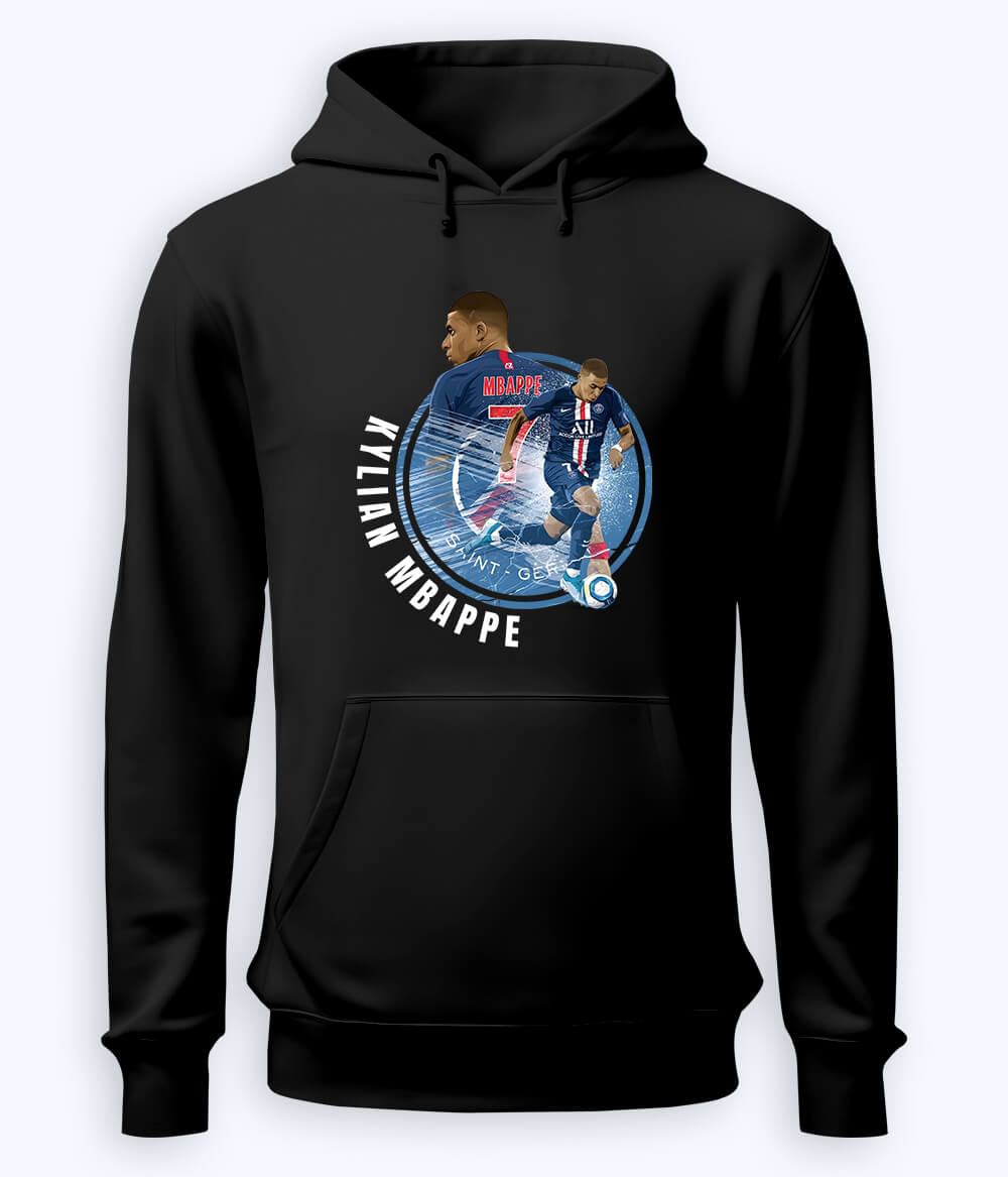 Kylian Mbappé PSG Graphic Hoodie