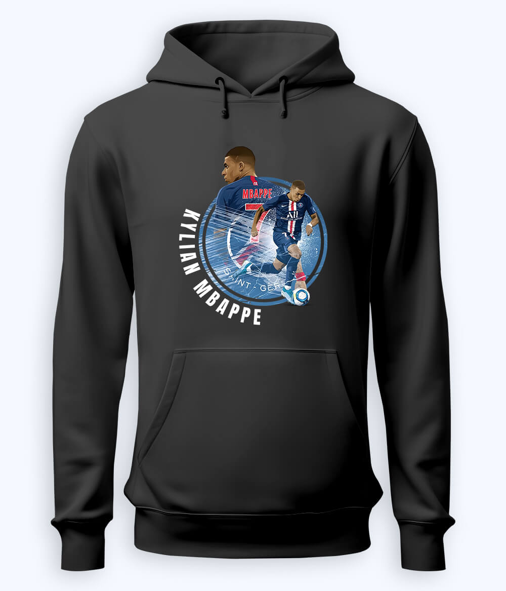 Kylian Mbappé PSG Graphic Hoodie