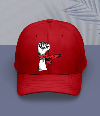 Red Labaik Ya Hussain Cap