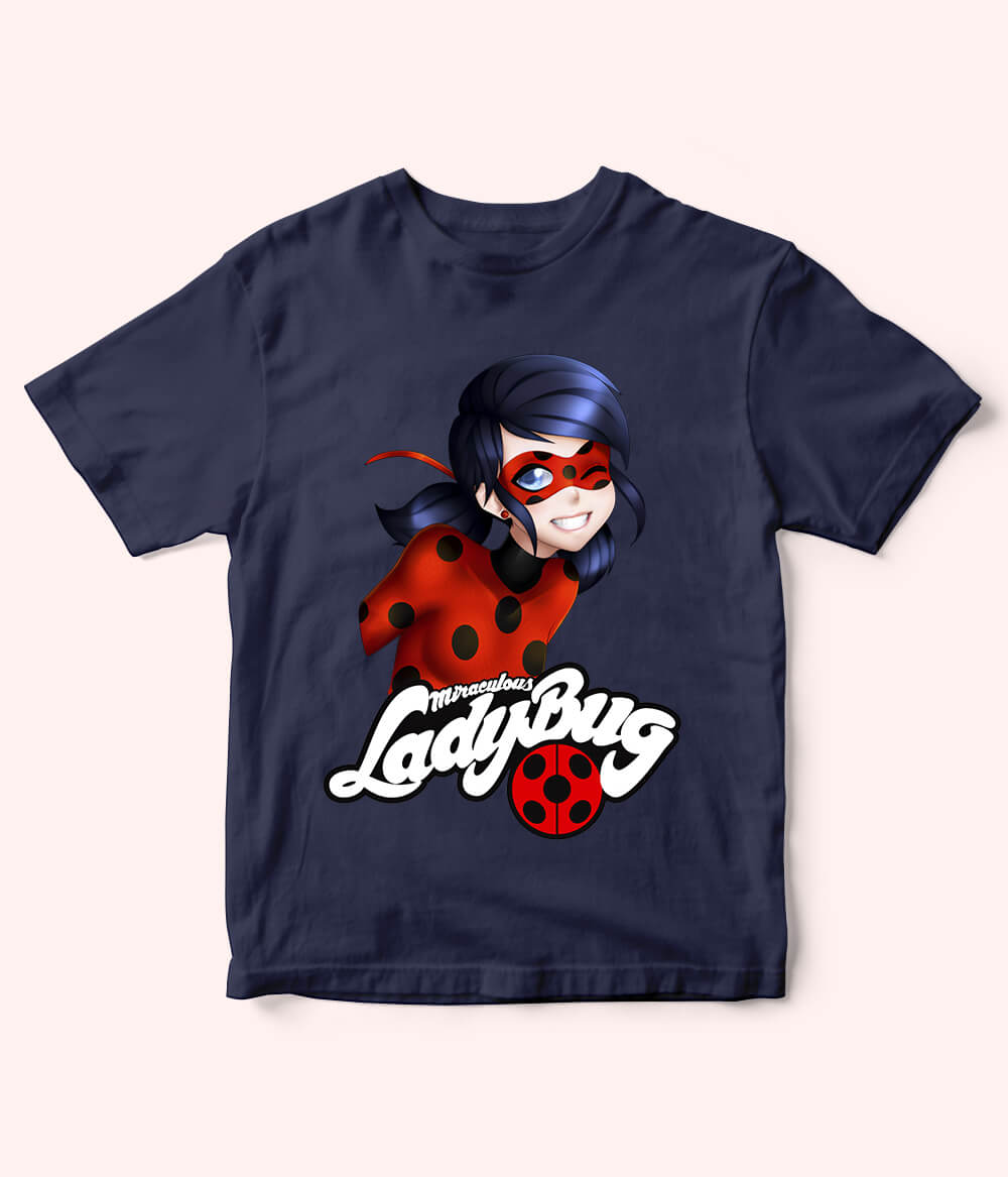 LadyBug Navy Shirt for Girls
