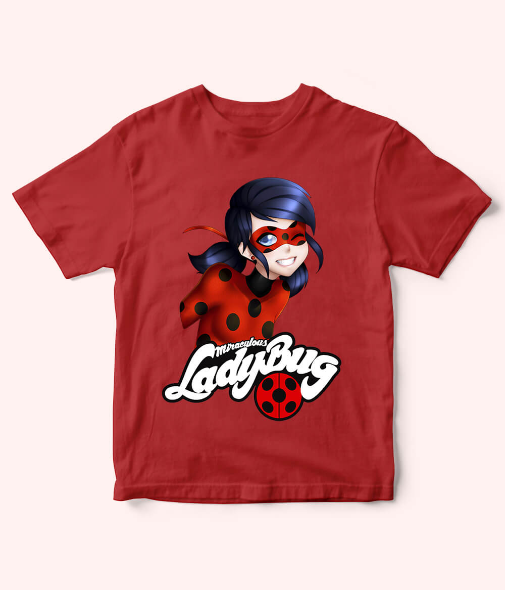 LadyBug Red Shirt for Girls