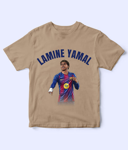 Lamine Yamal Barcelona Kids Football T-Shirt
