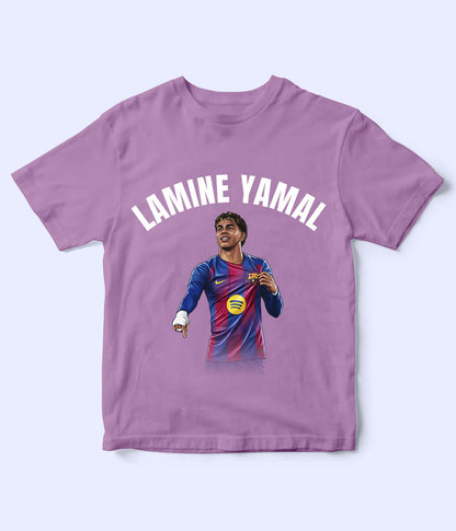 Lamine Yamal Barcelona Kids Football T-Shirt