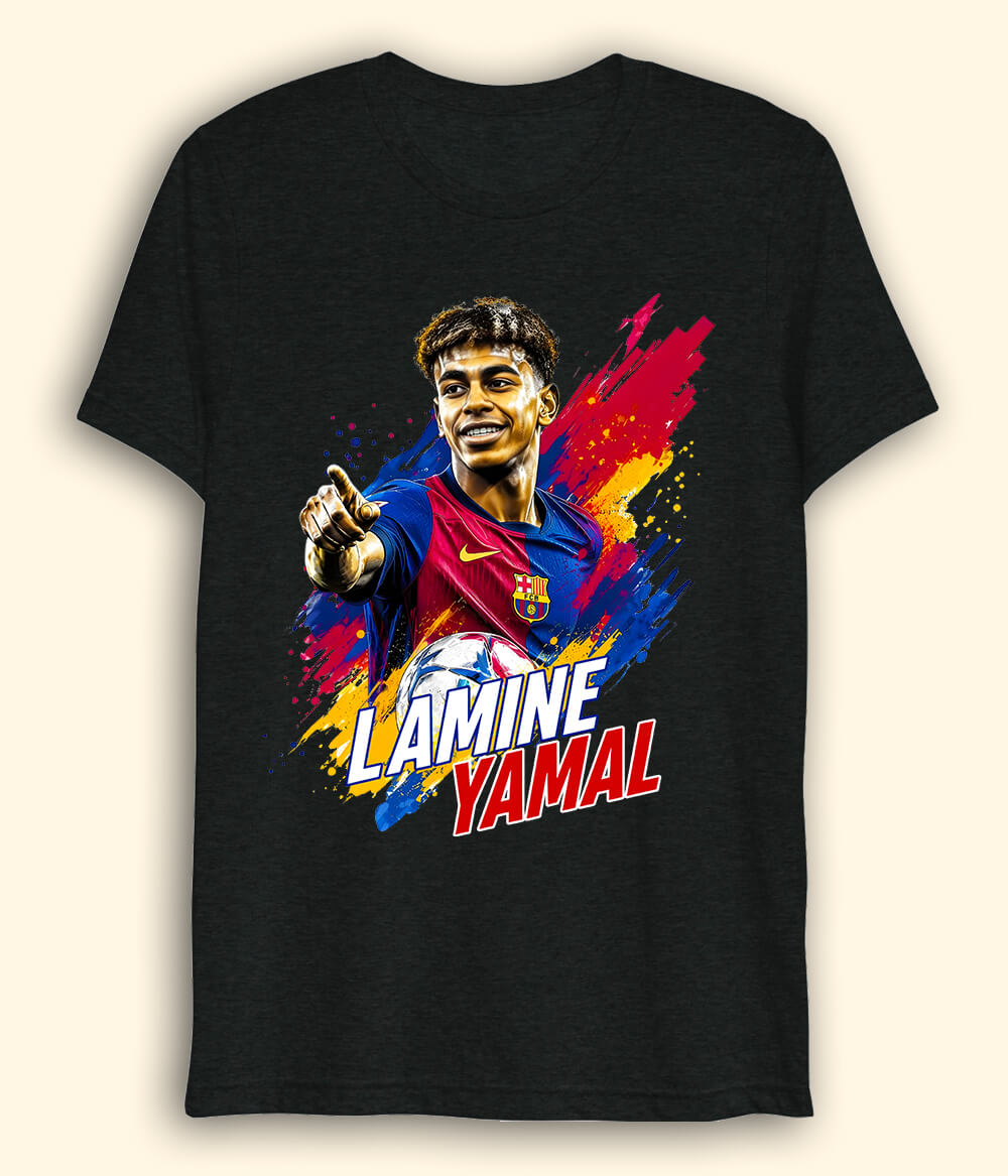Lamine Yamal La Liga Dri Fit Football T-Shirt