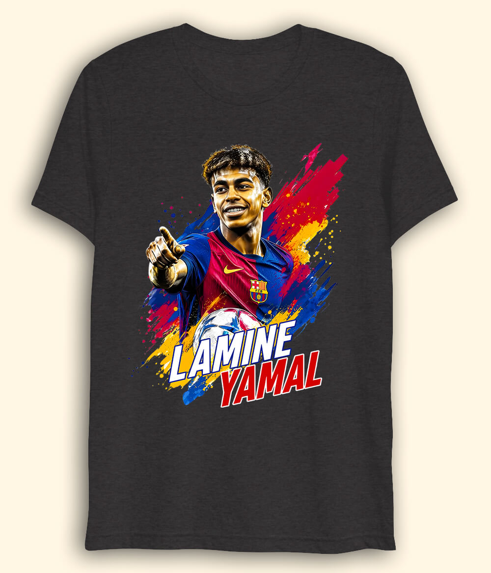 Lamine Yamal La Liga Dri Fit Football T-Shirt