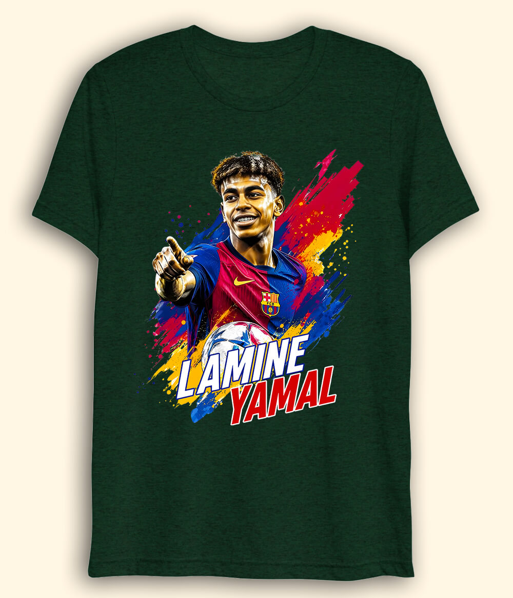 Lamine Yamal La Liga Dri Fit Football T-Shirt