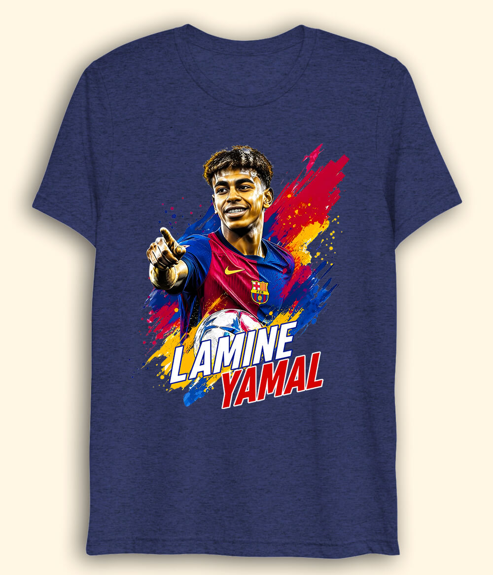 Lamine Yamal La Liga Dri Fit Football T-Shirt