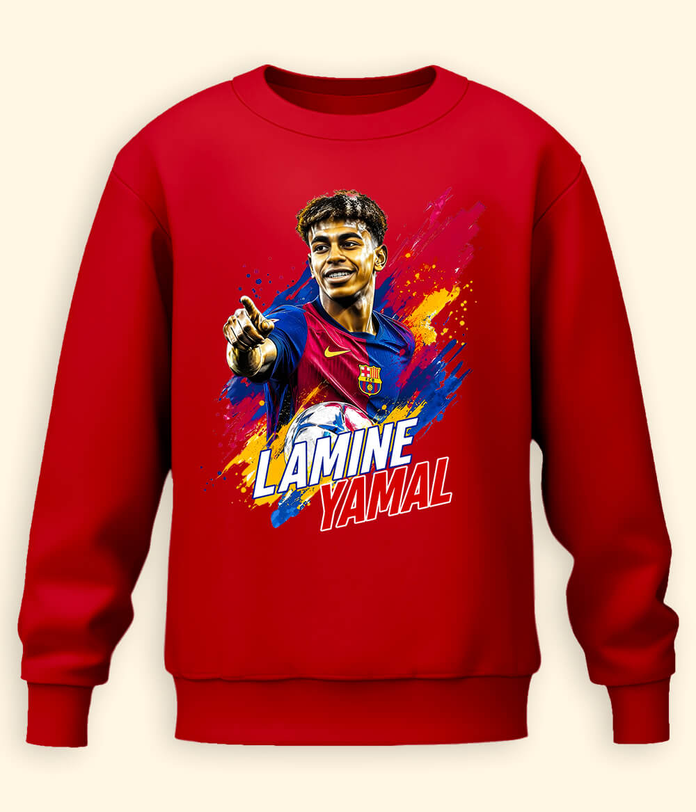Lamine Yamal Spain Football Sweatshirt