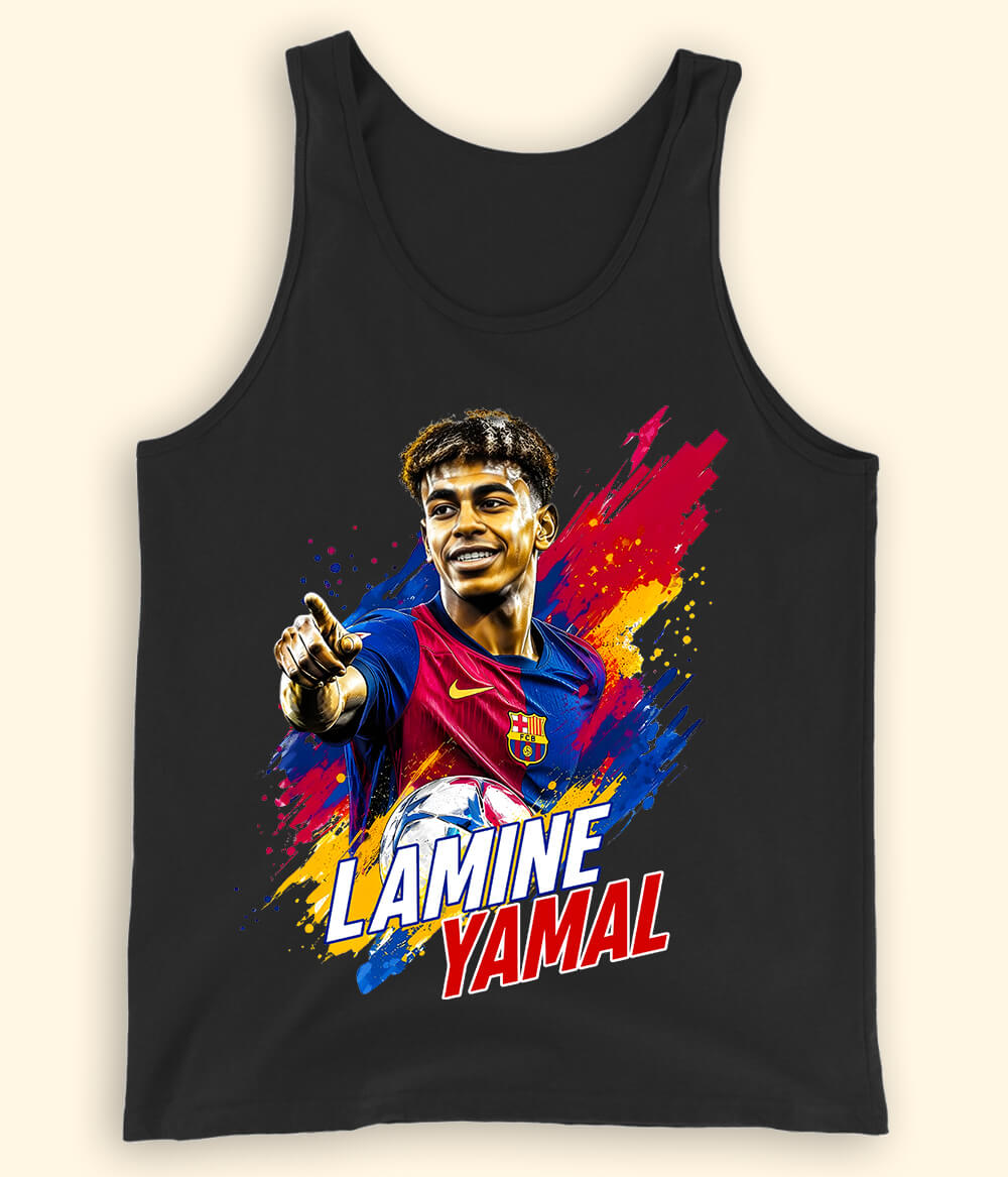 Lamine Yamal Spain Graphic Tank Top