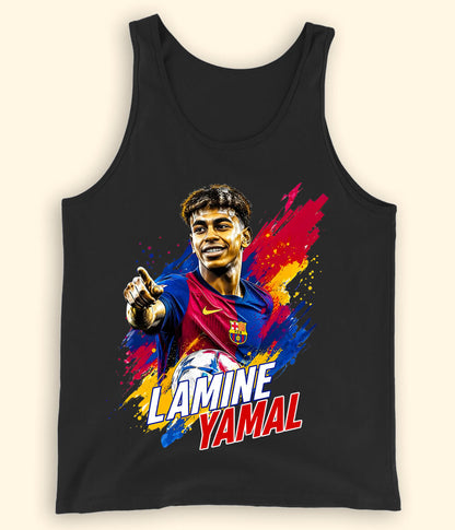 Lamine Yamal Spain Graphic Tank Top