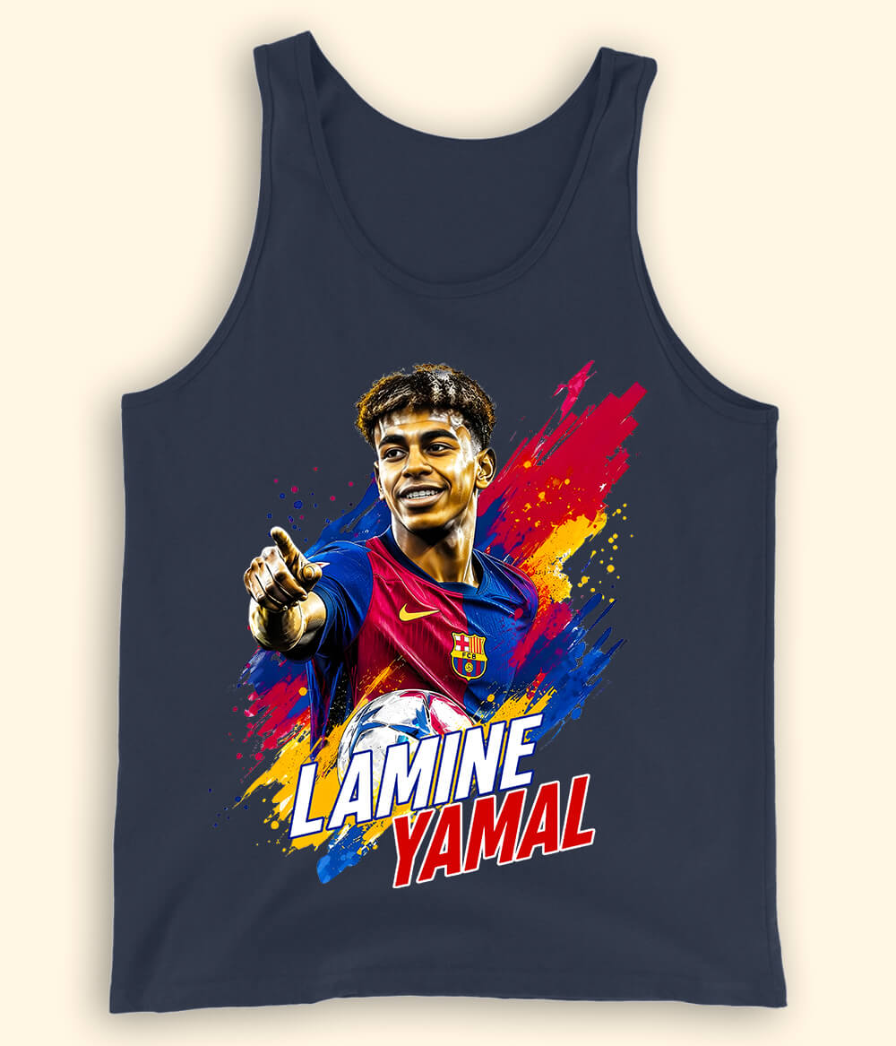 Lamine Yamal Spain Graphic Tank Top