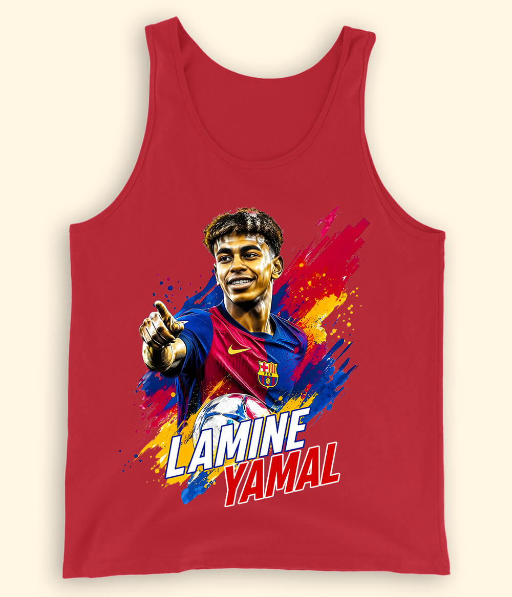 Lamine Yamal Spain Graphic Tank Top