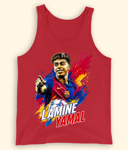 Lamine Yamal Spain Graphic Tank Top