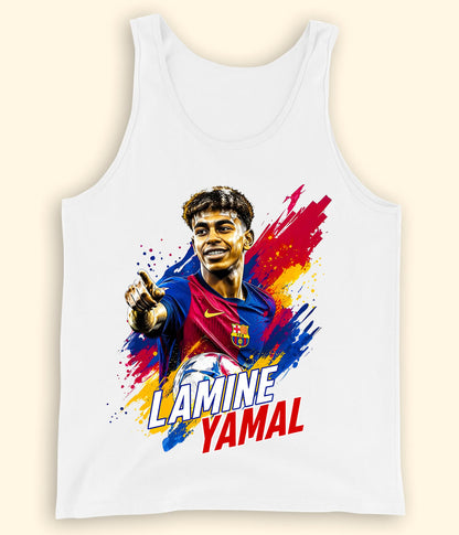 Lamine Yamal Spain Graphic Tank Top