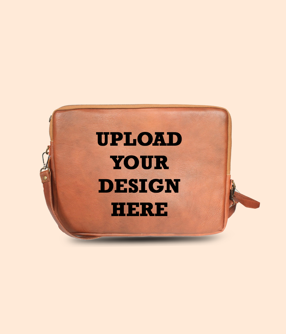 Leather Laptop Bag (Customizable)