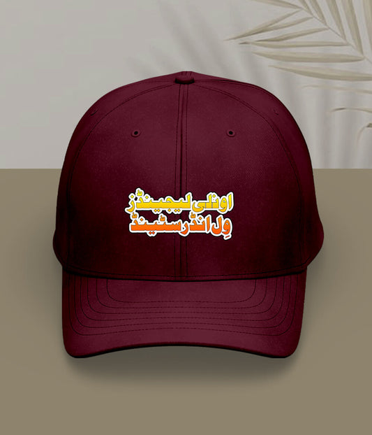 Maroon Legends Cap