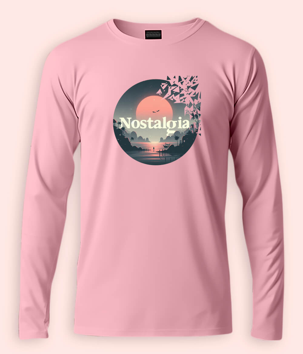 Tropical Nostalgia Long Sleeve Tee (Unisex)