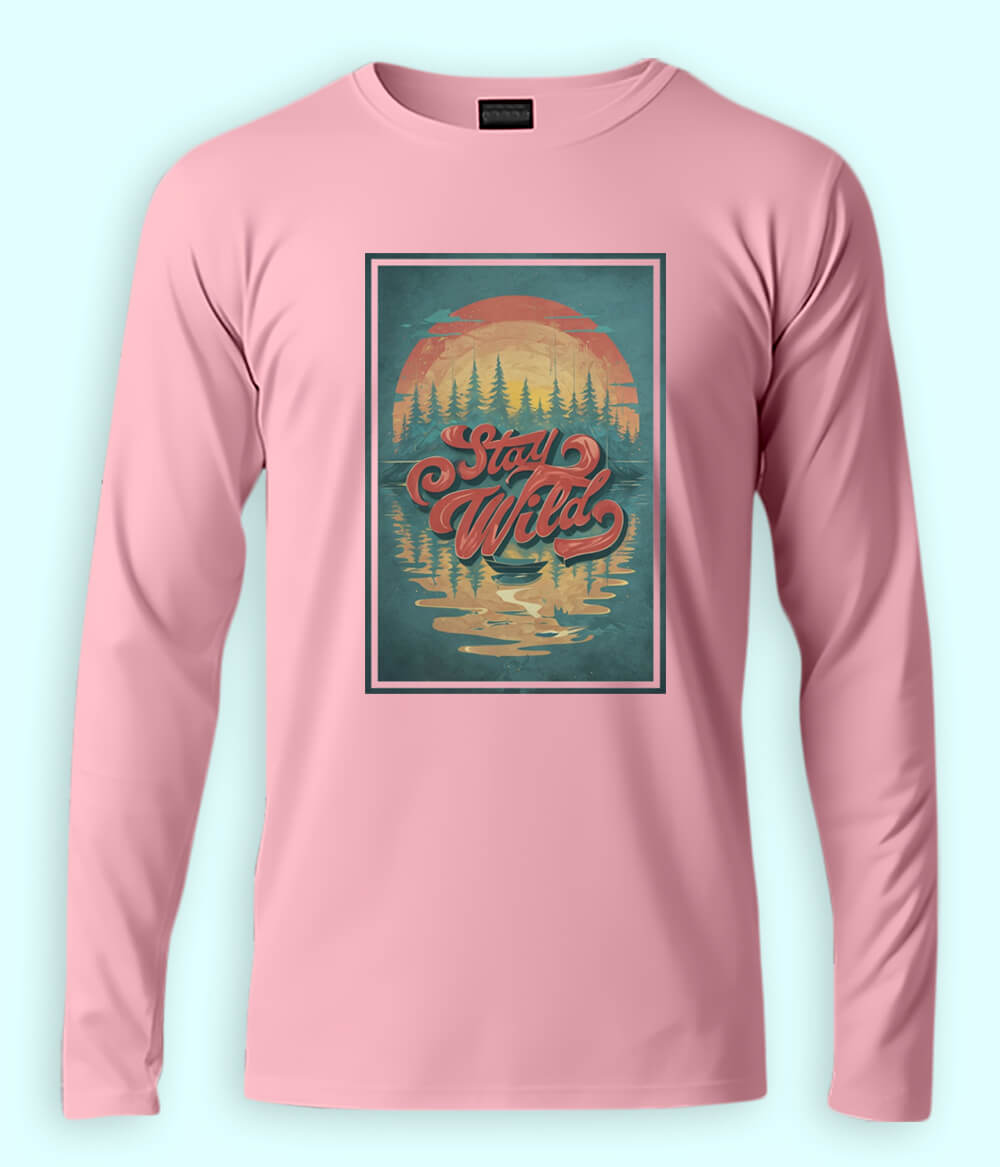 Wilderness Winter Long Sleeve T-Shirt (Unisex)