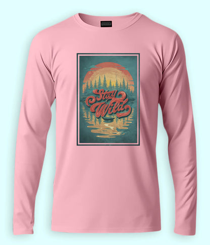 Wilderness Winter Long Sleeve T-Shirt (Unisex)