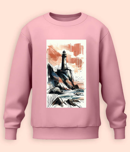 Gift for Ocean Lovers Lighthouse Sweatshirt
