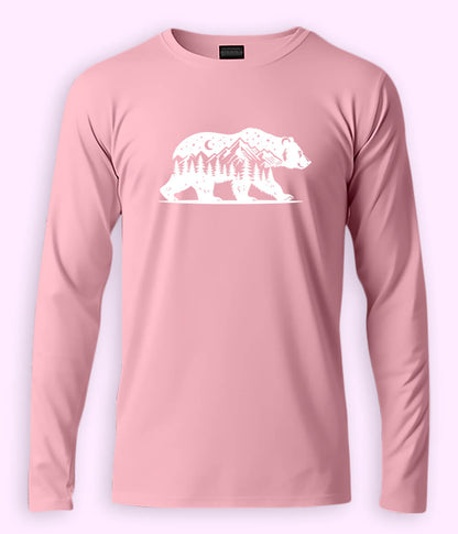 Nature Bear Long Sleeve T-Shirt