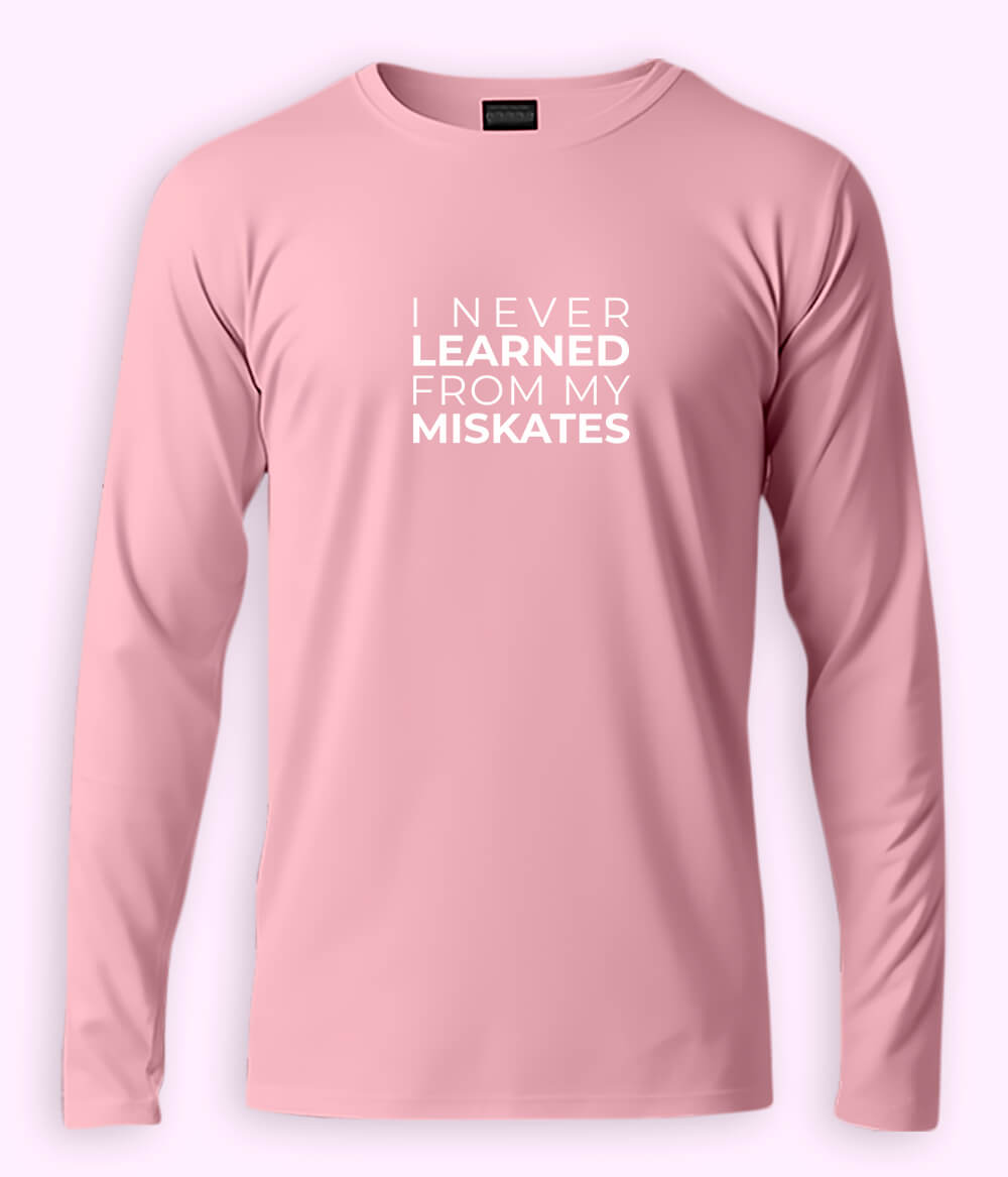 Funny English Quote Long Sleeve T-Shirts (Unisex)