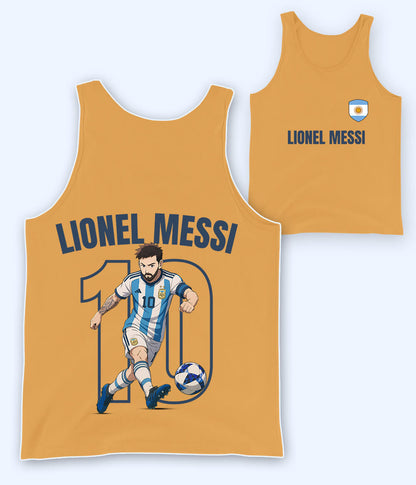 Lionel Messi Argentina Fan Tank Top