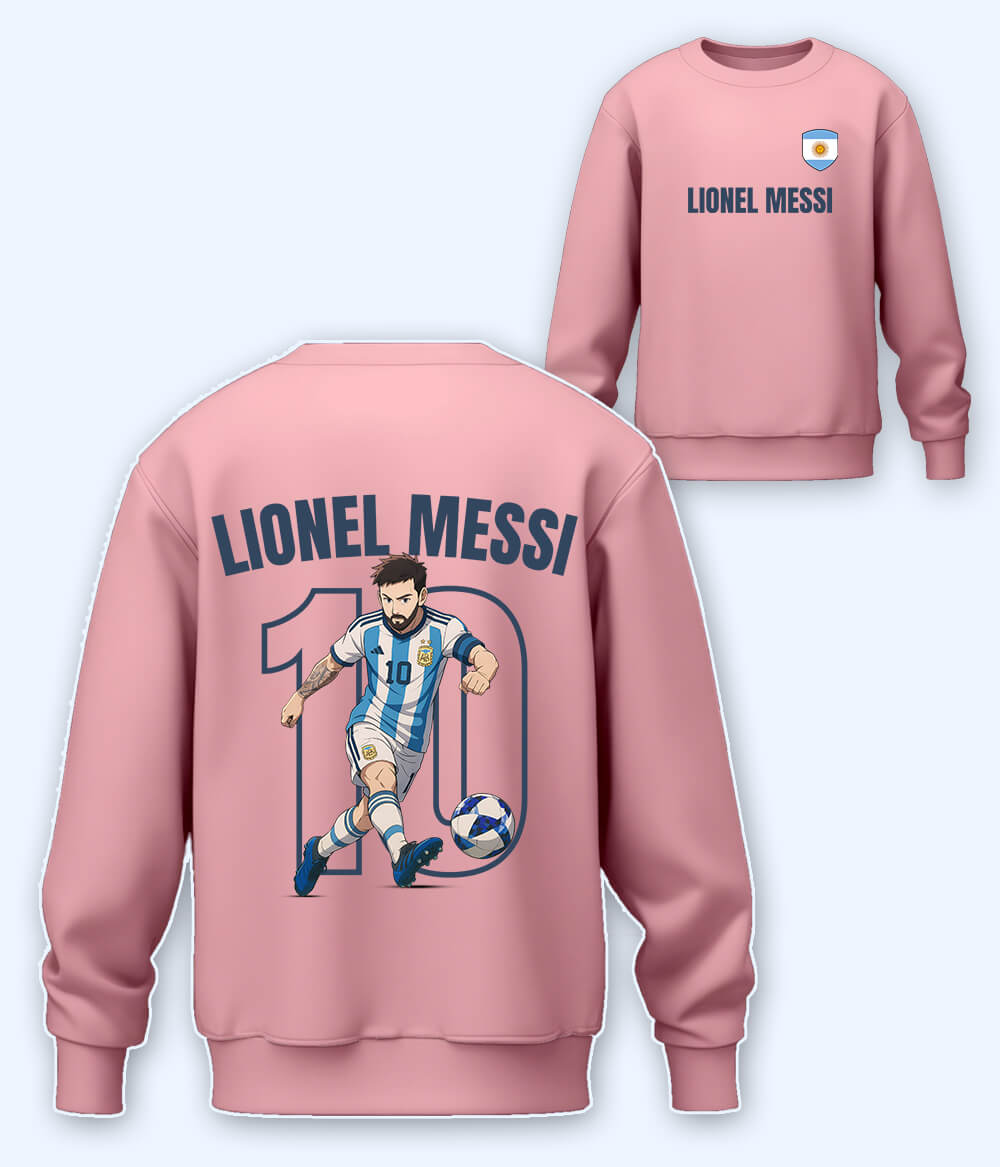 Lionel Messi Argentina Football Sweatshirt