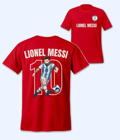 Lionel Messi Argentina Football T-Shirt