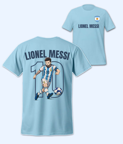 Lionel Messi Argentina Football T-Shirt