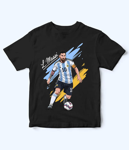 Lionel Messi Argentina Kids Football T-Shirt