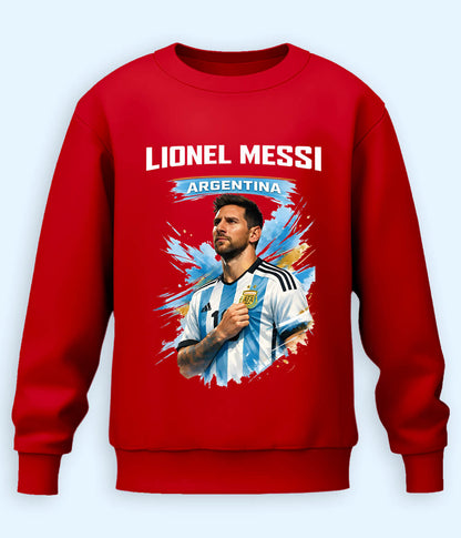 Lionel Messi Argentina No.10 Graphic Sweatshirt
